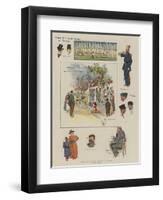 Notes by a Globe-Trotter in Picardy-Phil May-Framed Giclee Print