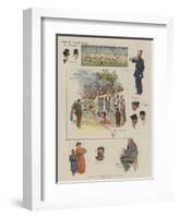 Notes by a Globe-Trotter in Picardy-Phil May-Framed Giclee Print