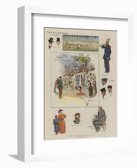 Notes by a Globe-Trotter in Picardy-Phil May-Framed Giclee Print