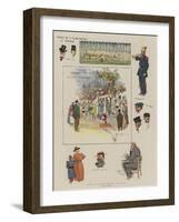 Notes by a Globe-Trotter in Picardy-Phil May-Framed Giclee Print