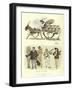 Notes by a Globe-Trotter in Rome-Phil May-Framed Giclee Print