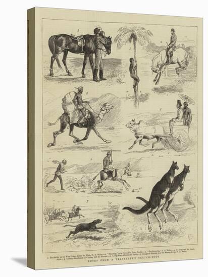 Notes from a Traveller's Sketch-Book-Alfred Chantrey Corbould-Stretched Canvas