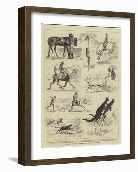 Notes from a Traveller's Sketch-Book-Alfred Chantrey Corbould-Framed Giclee Print