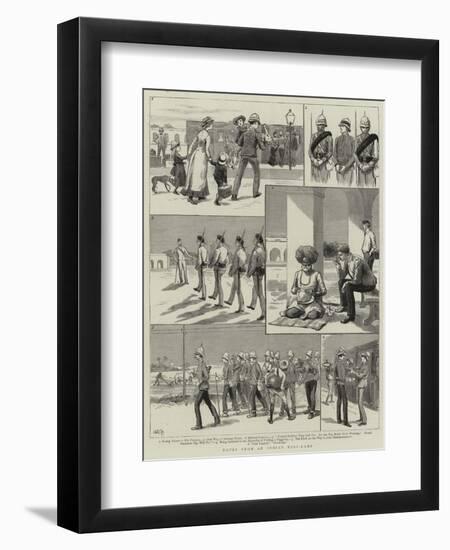 Notes from an Indian Rest-Camp-null-Framed Giclee Print