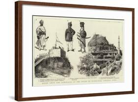 Notes from the Dominions of the Nizam of Hyderabad, Central India-null-Framed Giclee Print