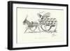 Notes in Rome, Late for Mass-Phil May-Framed Giclee Print