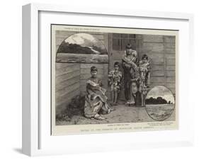 Notes in the Straits of Magellan, South America-null-Framed Giclee Print