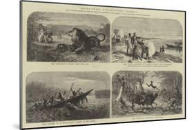Notes of Dr Livingstone's Travels-Josiah Wood Whymper-Mounted Premium Giclee Print