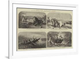 Notes of Dr Livingstone's Travels-Josiah Wood Whymper-Framed Giclee Print