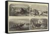 Notes of Dr Livingstone's Travels-Josiah Wood Whymper-Framed Stretched Canvas