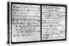 Notes Taken by Enrico Fermi-null-Stretched Canvas