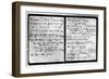 Notes Taken by Enrico Fermi-null-Framed Giclee Print