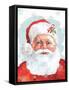 Noth Pole Santa-Beth Grove-Framed Stretched Canvas
