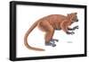 Notharctus, Extinct Lemur, Mammals-Encyclopaedia Britannica-Framed Poster