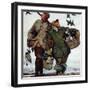 "Nothing but Decoys", December 1, 1951-Mead Schaeffer-Framed Premium Giclee Print