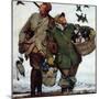 "Nothing but Decoys", December 1, 1951-Mead Schaeffer-Mounted Premium Giclee Print