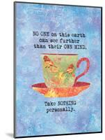 Nothing Personally Bird Cup-Bee Sturgis-Mounted Art Print