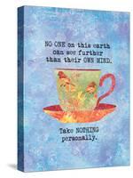 Nothing Personally Bird Cup-Bee Sturgis-Stretched Canvas