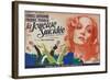 Nothing Sacred, French Movie Poster, 1937-null-Framed Art Print