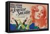 Nothing Sacred, French Movie Poster, 1937-null-Framed Stretched Canvas