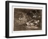 Nothing, that's what he will say-Francisco Jose de Goya y Lucientes-Framed Giclee Print