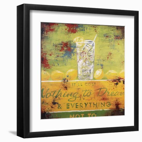 Nothing To Dream-Rodney White-Framed Giclee Print