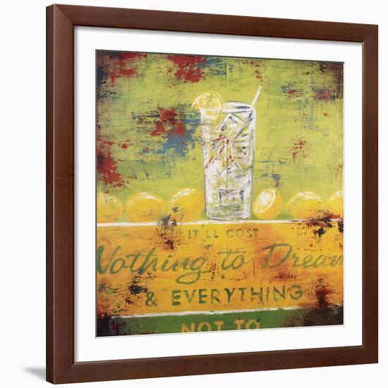 Nothing To Dream-Rodney White-Framed Giclee Print