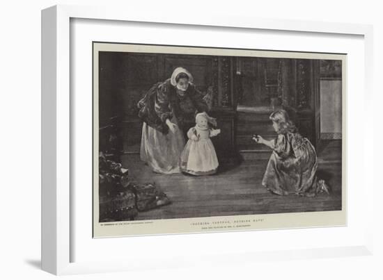 Nothing Venture, Nothing Have-Sir Lawrence Alma-Tadema-Framed Giclee Print