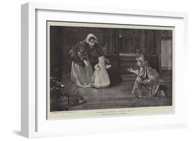 Nothing Venture, Nothing Have-Sir Lawrence Alma-Tadema-Framed Giclee Print
