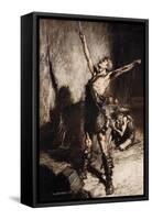 Nothung! Nothung! Conquering sword!', 1924-Arthur Rackham-Framed Stretched Canvas