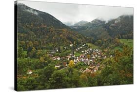 Nothweiler Village, Palatinate Forest, Rhineland-Palatinate, Germany, Europe-Jochen Schlenker-Stretched Canvas