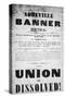 Notice Announcing South Carolina will Leave United States, Published in Abbeville Banner Extra-null-Stretched Canvas