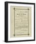 Notice of Death from Union Workhouse, Maldon, Essex-Peter Higginbotham-Framed Photographic Print