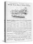 Notice of Sailings of Thames Steamers Operated by Salter Brothers of Folly Bridge Oxford-null-Stretched Canvas