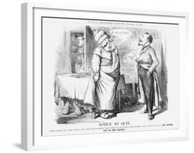 Notice to Quit, 1861-null-Framed Giclee Print