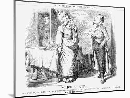 Notice to Quit, 1861-null-Mounted Giclee Print