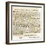 Notice to the Militia to Be Ready to Act at a Minute's Warning, Massachusetts, June 17, 1775-null-Framed Giclee Print