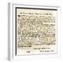 Notice to the Militia to Be Ready to Act at a Minute's Warning, Massachusetts, June 17, 1775-null-Framed Giclee Print