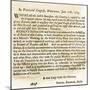 Notice to the Militia to Be Ready to Act at a Minute's Warning, Massachusetts, June 17, 1775-null-Mounted Giclee Print