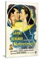 Notorious, 1946, Directed by Alfred Hitchcock-null-Stretched Canvas