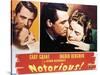 Notorious, 1946, Directed by Alfred Hitchcock-null-Stretched Canvas