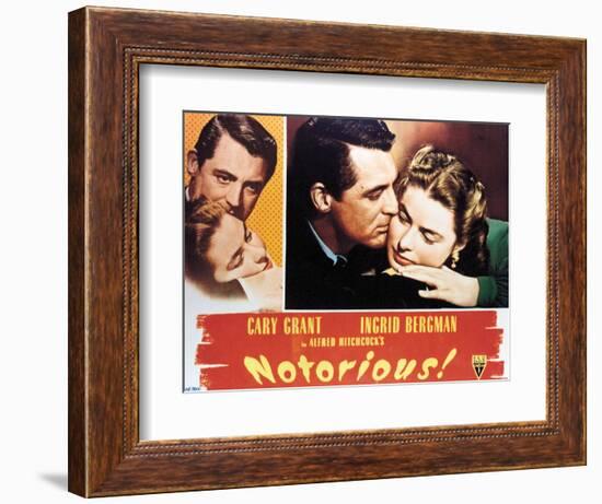 Notorious, 1946, Directed by Alfred Hitchcock-null-Framed Giclee Print