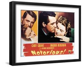 Notorious, 1946, Directed by Alfred Hitchcock-null-Framed Giclee Print