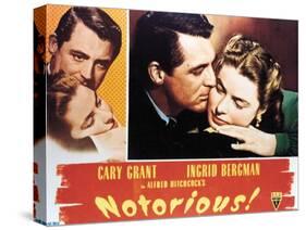 Notorious, 1946, Directed by Alfred Hitchcock-null-Stretched Canvas