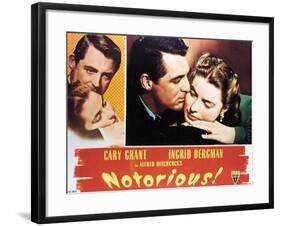 Notorious, 1946, Directed by Alfred Hitchcock-null-Framed Giclee Print