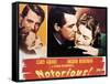 Notorious, 1946, Directed by Alfred Hitchcock-null-Framed Stretched Canvas