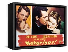 Notorious, 1946, Directed by Alfred Hitchcock-null-Framed Stretched Canvas