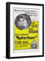 Notorious, 1946-null-Framed Art Print