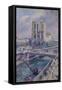 Notre Dame, 1899-Maximilien Luce-Framed Stretched Canvas