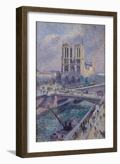 Notre Dame, 1899-Maximilien Luce-Framed Giclee Print